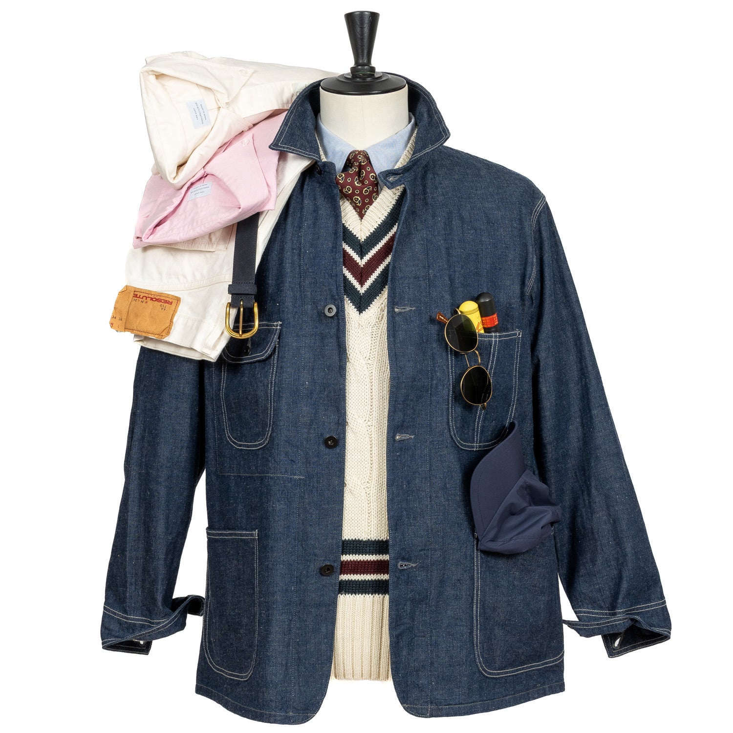 Jacket "Jackson" made from Japanese Selvedge Logger Denim